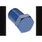 Aeroquip 3/8 Inch Male X 1/8 Inch Female, Anodized, Blue, Aluminum FCM2138 - alternate 2
